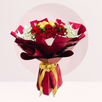 order bouquet flower chocolate online