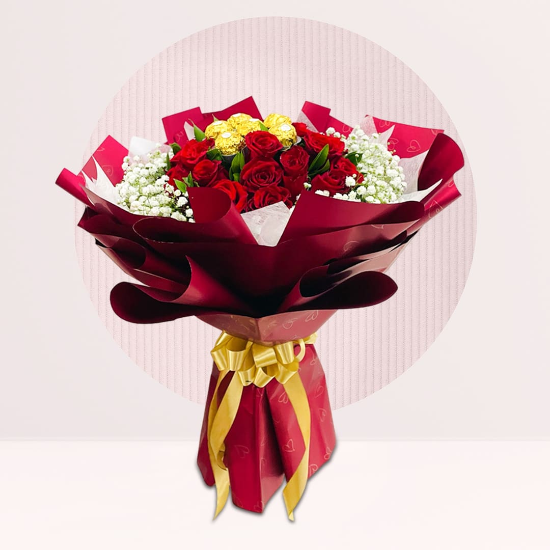 1 (158) order bouquet flower chocolate online