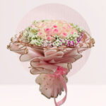 order pink bouquet roses online