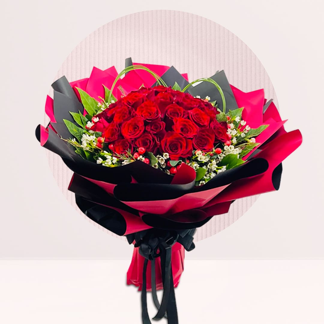 1 (166) order red bouquet of roses online
