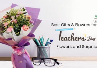ideas with flowers for teachers day