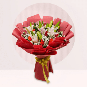 gift lily bouquet this teachers day