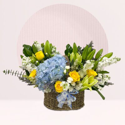 buy flower basket arrangements online