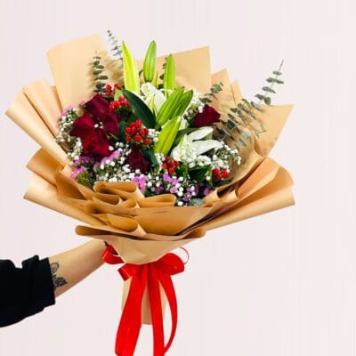 send roses bouquet