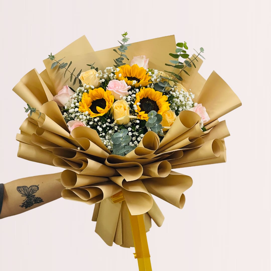 2 (209) order sunflower bouquet