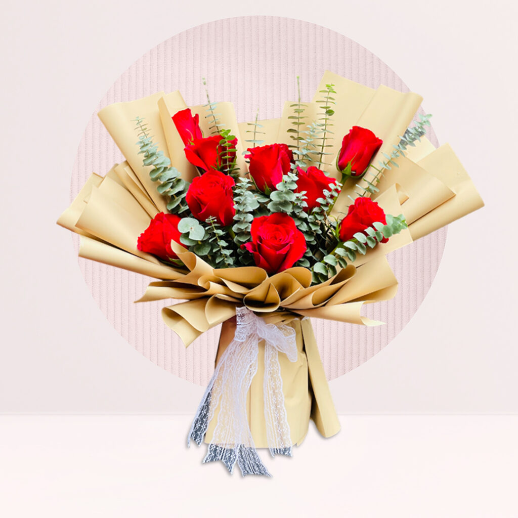 buy red roses bouquet online