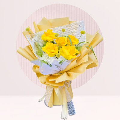 buy yellow roses bouquet online