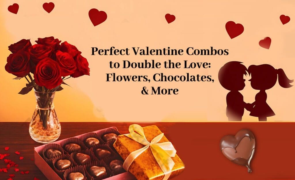unique valentine flower combos