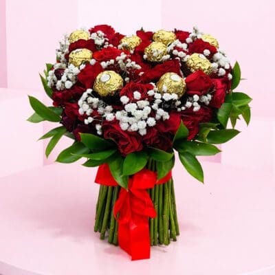 order chocolate bunch of flowers online
