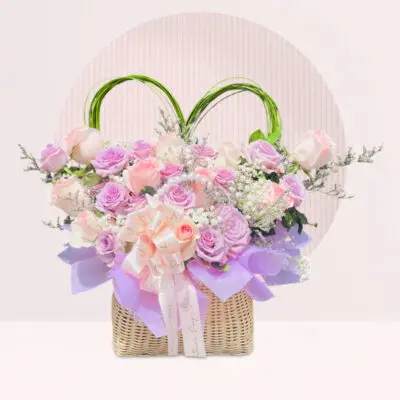 Mum’s Blushing Basket