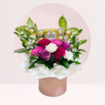 buy ferrero rocher box of flowers online