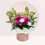buy ferrero rocher box of flowers online