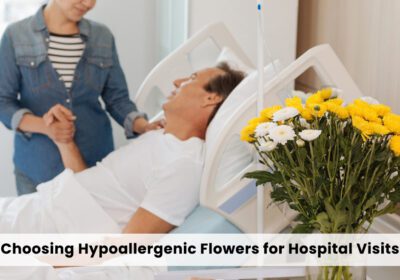 Brighten hospital visits with hypoallergenic flowers – safe, fresh, and thoughtful.