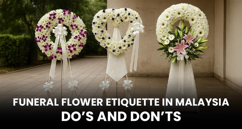 Funeral Flower Etiquette in Malaysia: Do's and Don'ts