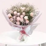 buy sweet pink rose bouquet online