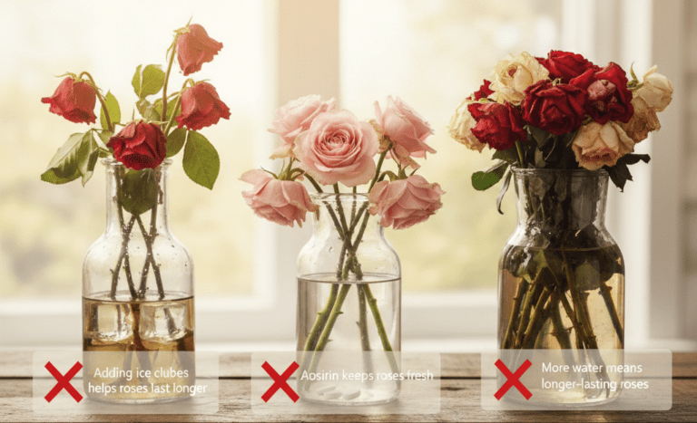Rose myths to avoid if you want Valentine’s flowers to last longer