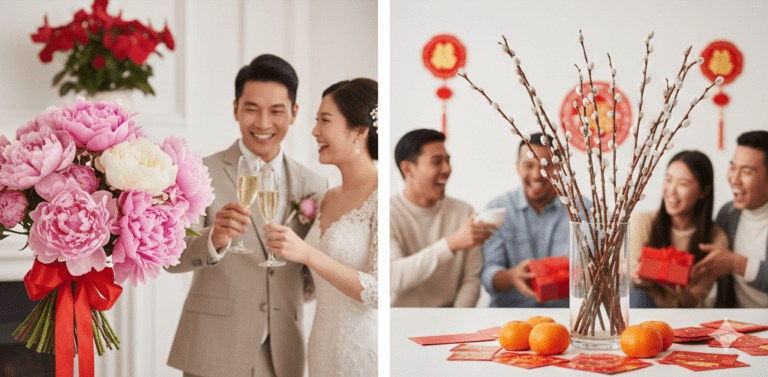 How to choose flowers for Chinese New Year gifts to ensure luck, prosperity, and happiness